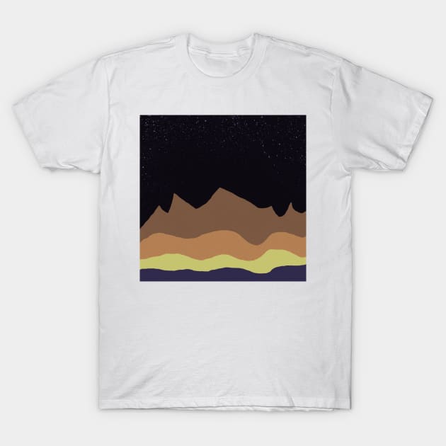 Mountain Landscape T-Shirt by srojas26